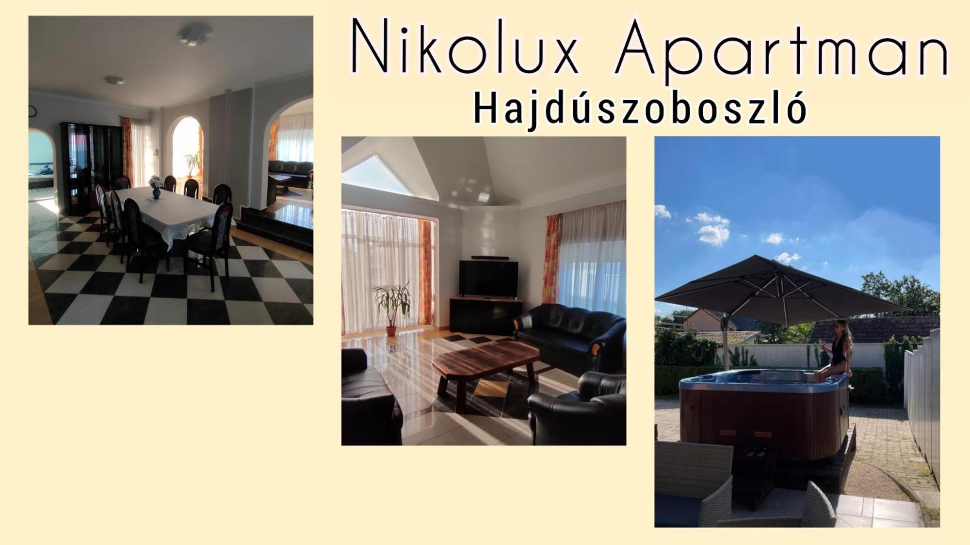 Nikolux Apartman Hajduszoboszlo Exterior photo